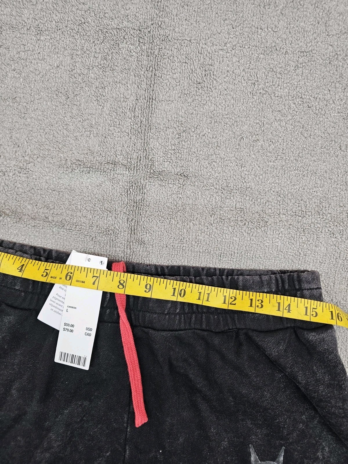 FILA Death Row Records Dobermann pantaloncino felpa uomo grande nero hip hop