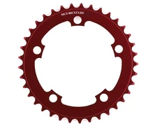MCS 5-Bolt Chainring - Red - 41T - BMX - Race - Old School - Retro - USA Made