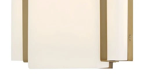 Minka Lavery 221-L Tanzac 16" Tall LED Wall Sconce - Brass - Picture 2 of 3