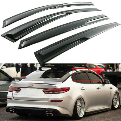 For 2011-2015 KIA Optima JDM Mugen Style Window Vent Visor Rain Guards Tpsayzbvq