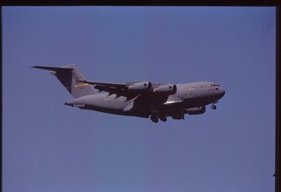 Top aircraft slide C-17A 09-9205 437th AW AMC US Air Force Ramstein AB