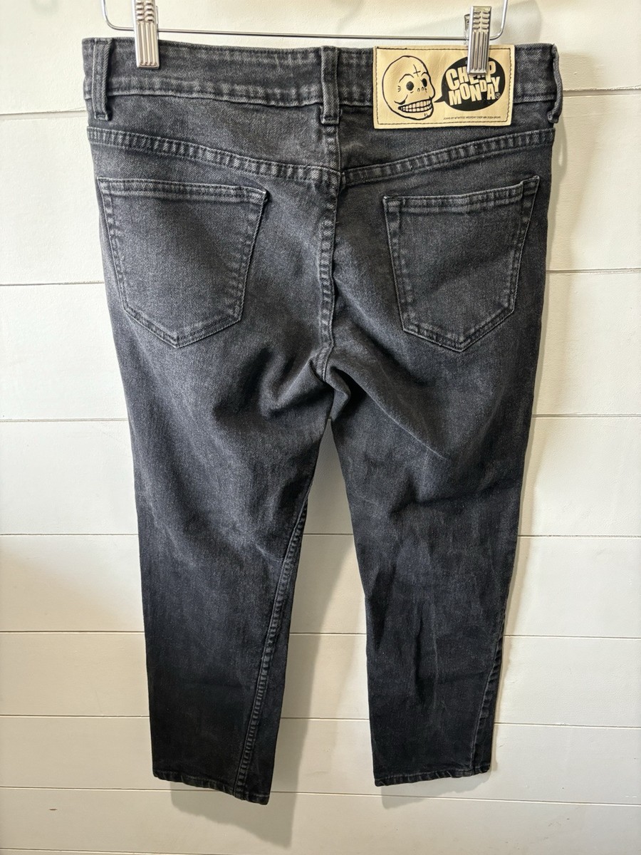 Cheap Monday men’s black jeans size 34 View 3