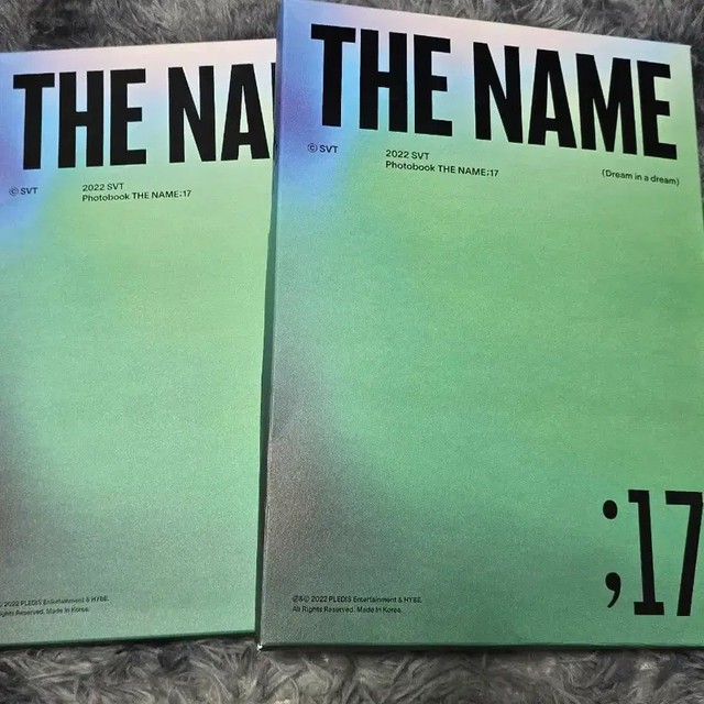 Seventeen The Name 17 Photobook, New, Collectible