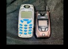 Lot of Two Vintage Cell Phones I-880 And 3330