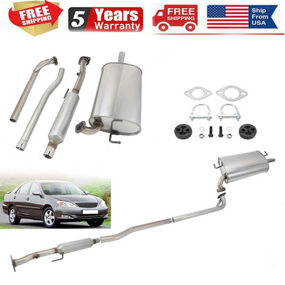 #ad Resonator Pipe Rear Muffler Exhaust System Kit for Toyota Camry 2.2L 1997 2001 $167.80