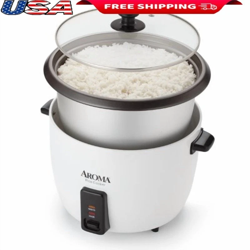 32-Cup Rice Cooker Automatic Keep Warm Nonstick Pot Rice Soup Stew Chili New