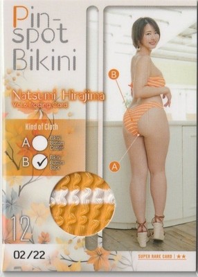 HIT'S Natsumi Hirajima 02/22 Vol.6 Pin-spot Bikini Card 2024 Japan Female Idol