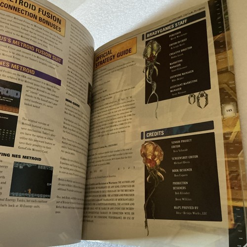 Metroid Prime Official Strategy Guide Gc Rare GameCube Game Book BradyGames VGC - Picture 8 of 24