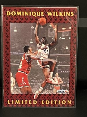 1991-92 Fleer - Dominique Wilkins Limited Edition #7 Dominique Wilkins |  eBay