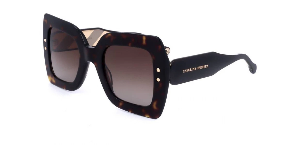 Carolina Herrera Brown Sunglasses for Women for sale | eBay display picture 2