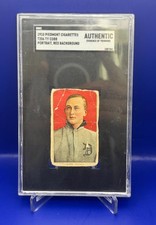 1910 T206 Piedmont 350 Ty Cobb Red Portrait Beautiful Eye Appeal SGC Authentic