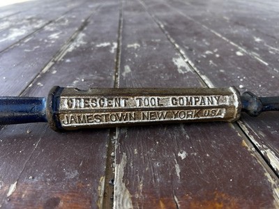 Antique Crescent Tool Co GIANT No 7 Fence Wire Stretcher Jamestown NY Farm Tool