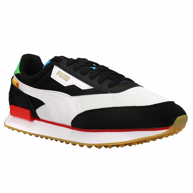 Puma Future Rider Wh Junior Trainers Sneakers Shoes Uk 4 Eur 37 Usa 5c For Sale Online Ebay