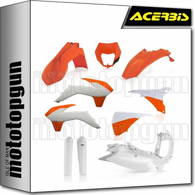 ACERBIS 0021811 FULL PLASTICS KIT ORIGINAL KTM EXC 125 2016 16