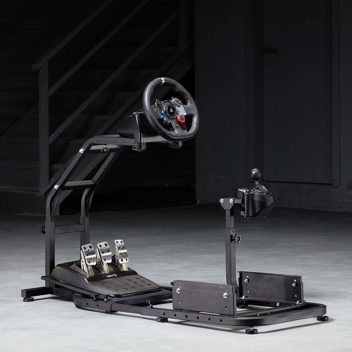 Hottoby G923 Racing Sim Cockpit Gaming Frame Fits for