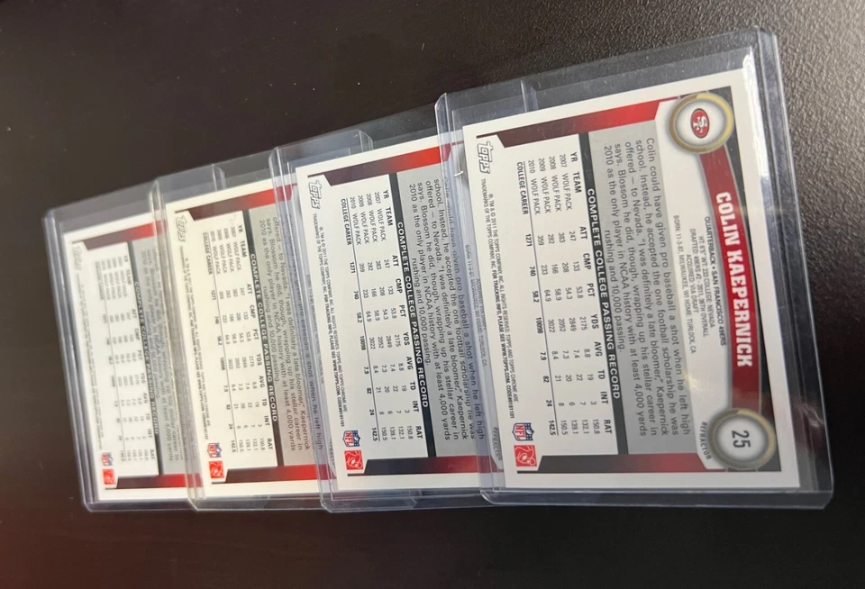 Colin Kaepernick 2011 Topps Chrome Refractor RC #25 - Image 2 of 2