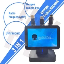 3 in 1 Facial O2 CO2 Bubble Beauty Machine Skin Care Beauty Device