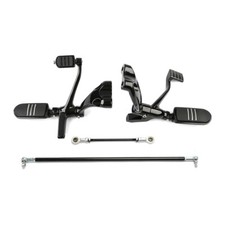 Palancas de acoplamiento de clavijas de control delanteras para Harley Sportster Iron XL883 XL1200 04-13