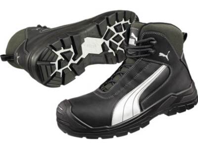 PUMA 630210202000044 Sicherheitsstiefel Cascades Mid Größe 44 W. 11 schwarz/weiß