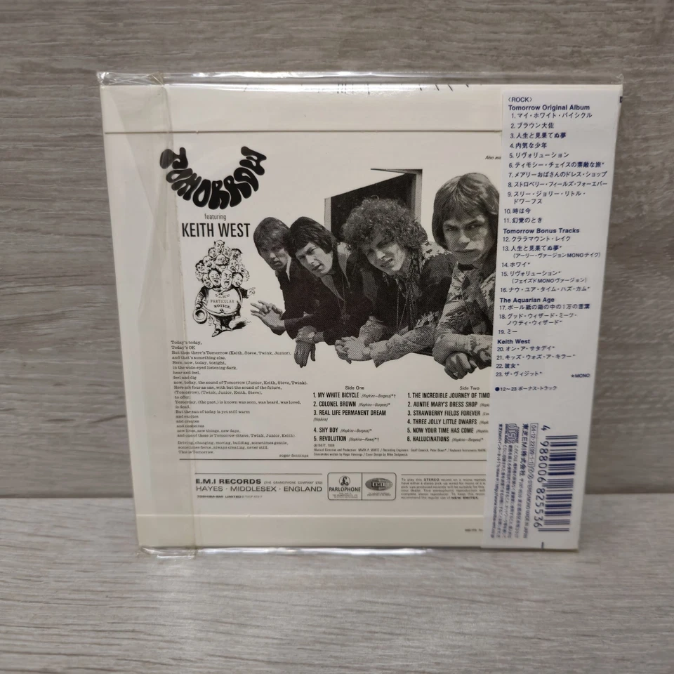 TOMORROW - Tomorrow CDJapan Mini LP Sleeve Exclusive With Obi EMI New 2004 - Image 2 of 4