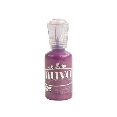 Nuvo Tonic Studios Kristalltropfen für die Kartenherstellung - Violette Galaxie
