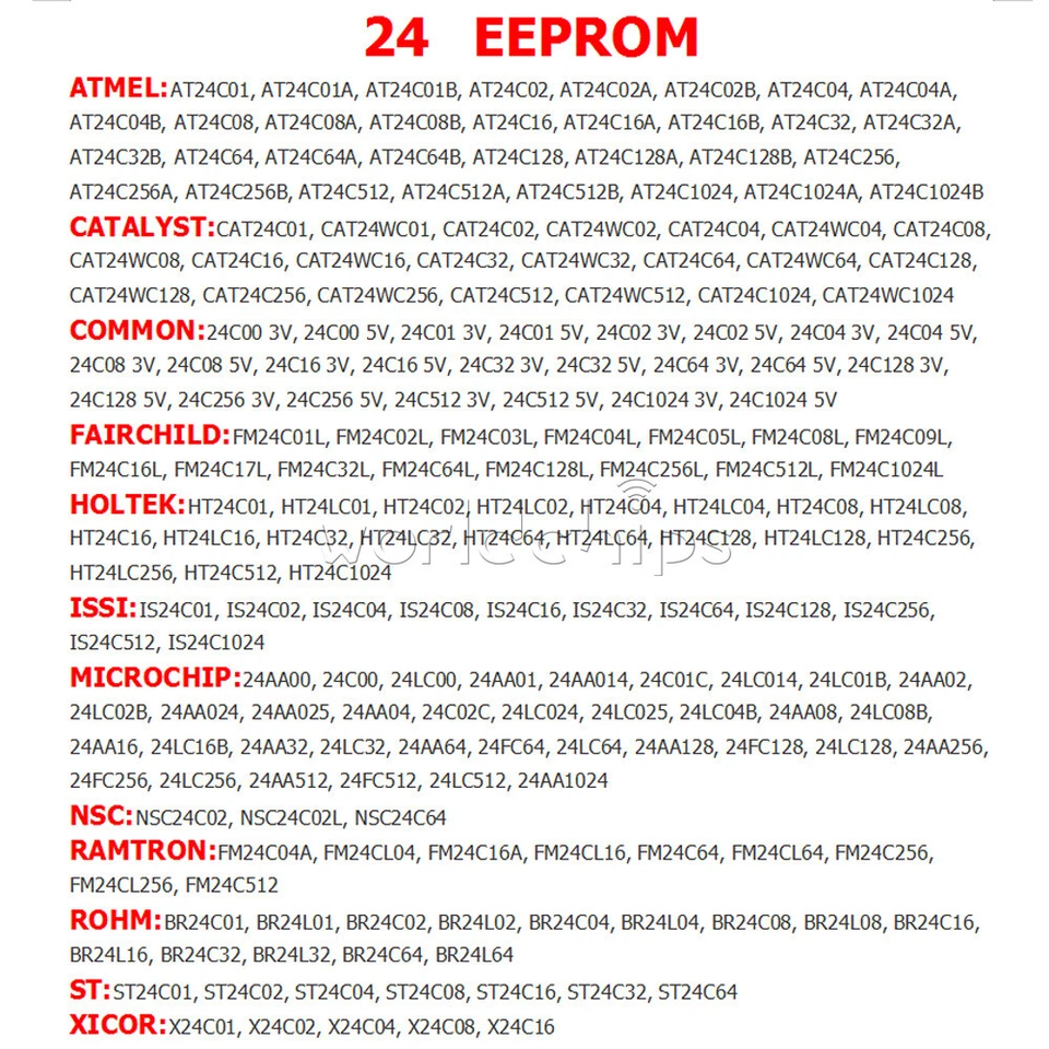 EZP2023 High-Speed USB SPI Programmer+15 Adapters For 24 25 93 95 EEPROM 25Flash - Image 4 of 4