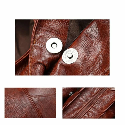 New Women Designer Leather Shoulder Bag Large Capacity Ladies Handbag Hobo Tote - Picture 10 of 24