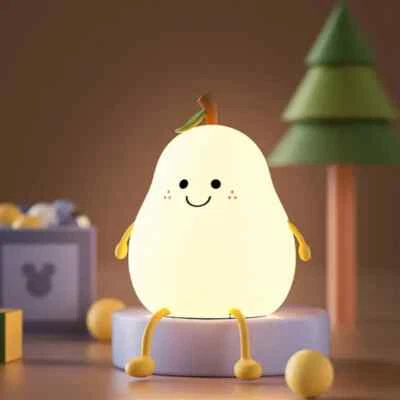 BOXING DAY OFFER - Night Light for Kids, Cute Silicone Egg Shape Lamp for Kid