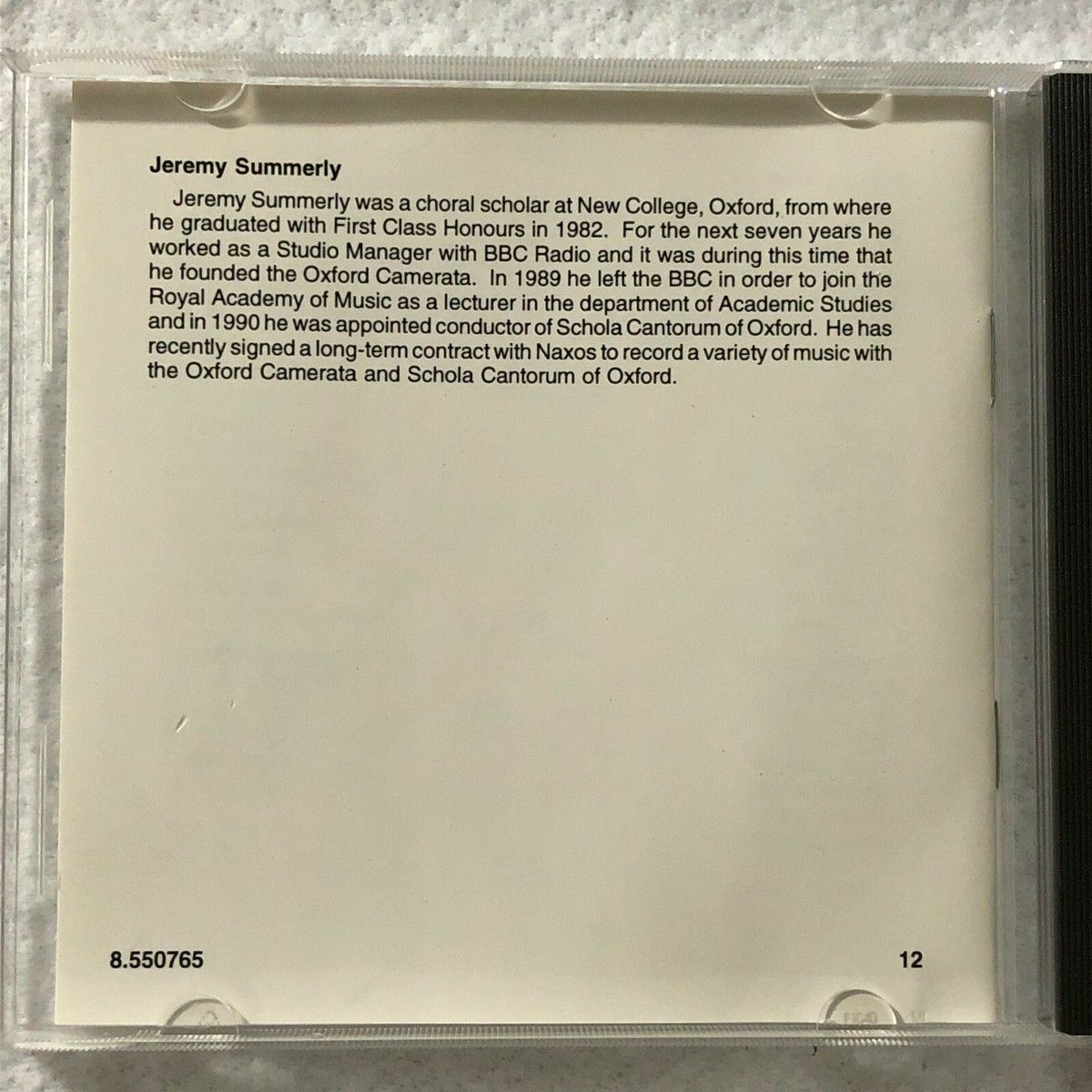 Requiem, Musica Sacra(中古品) Lisa Beckley Faure Requiem CD Classical 1993 Recording Messe Bass