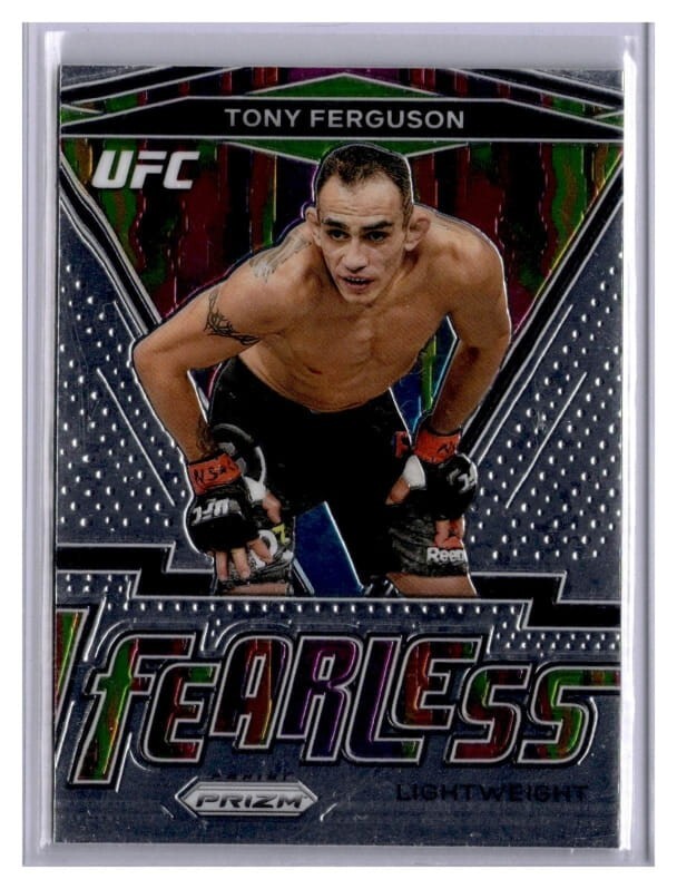 2021 Prizm UFC Tony Ferguson Fearless Card #14 | eBay