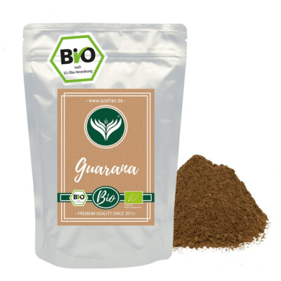 BIO Guarana Pulver , gemahlen getrocknet 500g