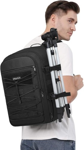 15-16 inch Camera Backpack Bag DSLR/SLR/Mirrorless Photography 3 Layers Tactical - Picture 161 of 163