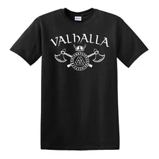 VALHALLA T-shirt - Norse Odin Viking Ragnarok Thor Odin Loki