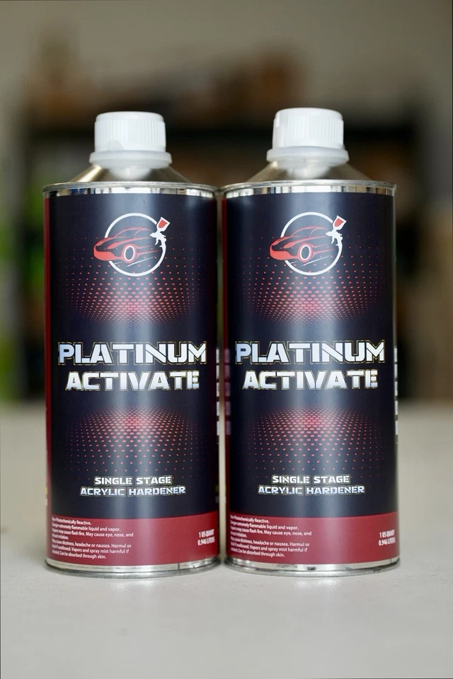 GM Chevy GALLON KIT Acrylic Urethane Single Stage PICK YOUR COLOR! Platinum Cryl Foto 4 de 4