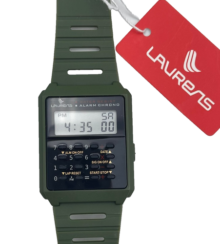 Montre D'Alarme Chrono Vintage Radio Shack – Pour Pièces Ou Réparation – État Cosmétique Excellent