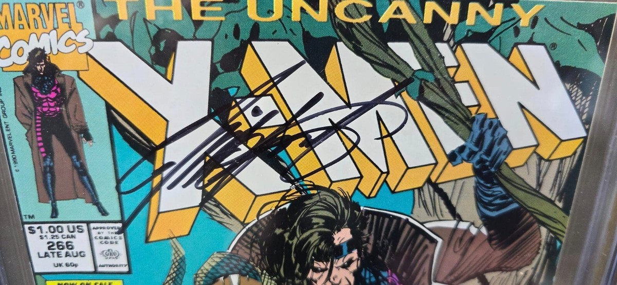 Uncanny X-Men #266 CGC 9.8 signed by 3 Claremont Kubert Rubenstein
