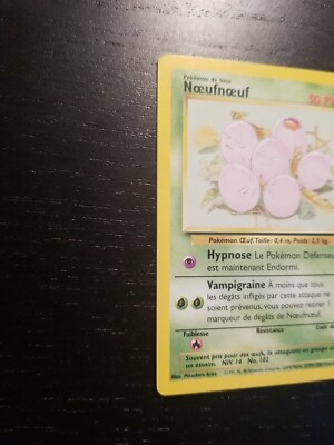 Exeggcute (Nœufnœuf) 52/64 Jungle Unlimited FRENCH Pokemon Card LP