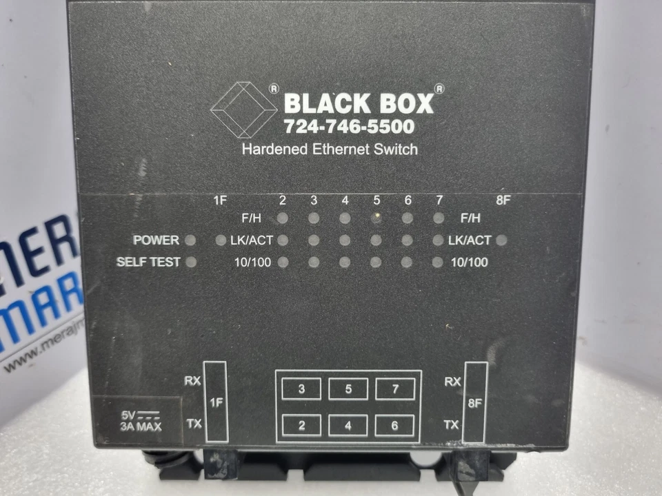 Black Box 724-746-5500 Hardened Ethernet Switch - Image 2 of 4