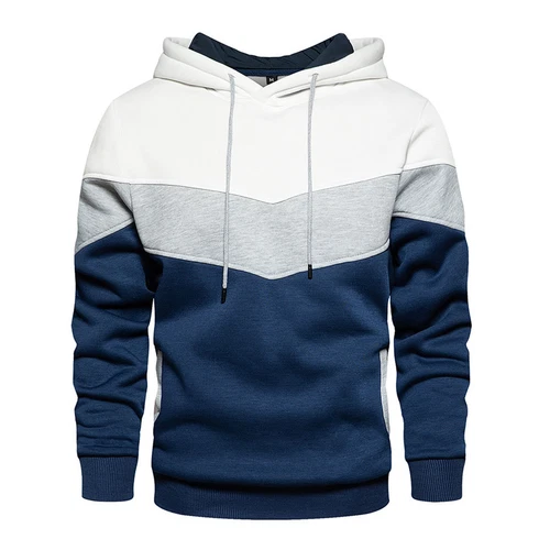 Men's Sweatshirt Fleece Hoodie Long Sleeve Sweater Top Fashion Hooded Pullover - Picture 11 of 74