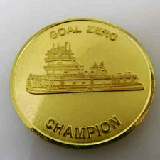 GOAL ZERO CHAMPION CHALLENGE COIN