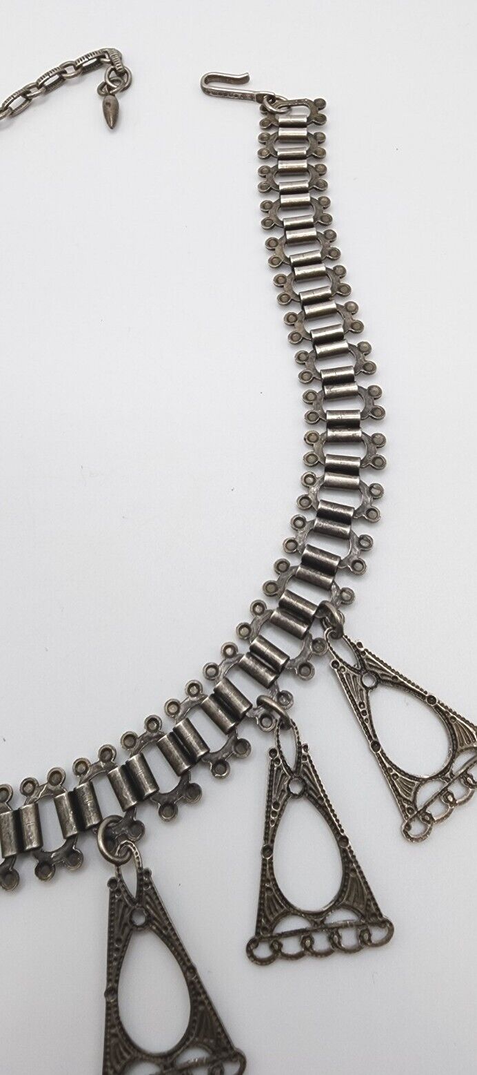 Vintage Vendome MCM Charm Dangle Book Chain Choke… - image 17