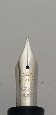 Matador Express 814 Celulloid Piston Fountain Pen SS F Nib Vintage