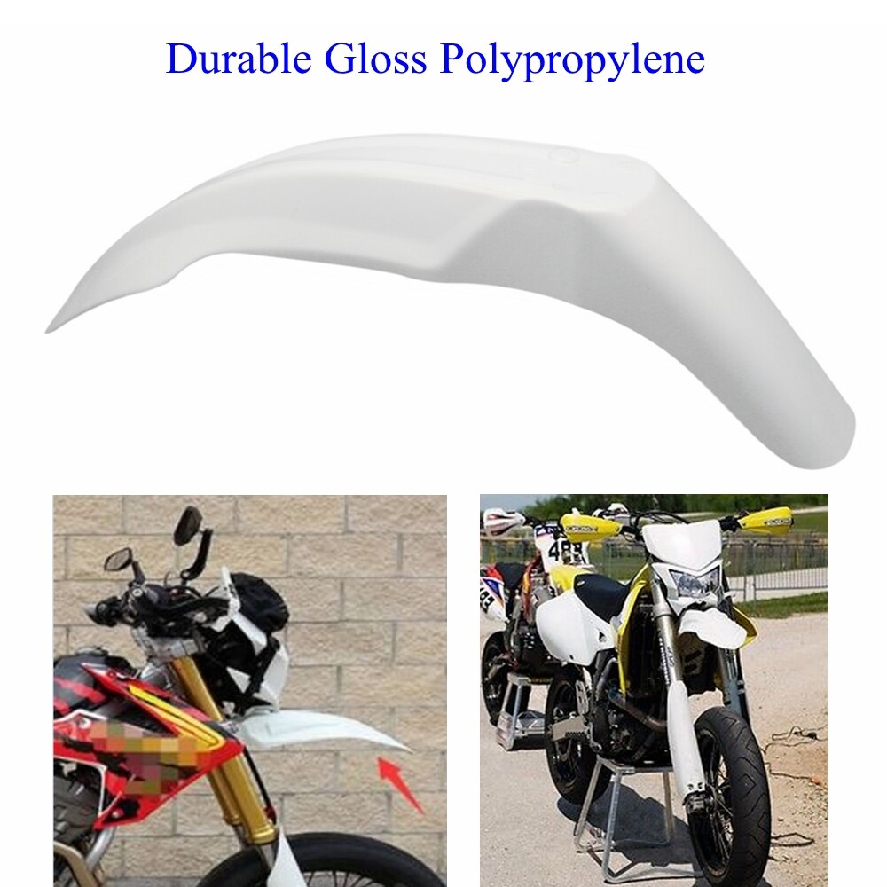 Motocross Enduro Mudguard Front Fender Universal For Kawasaki Honda Yamaha WR250