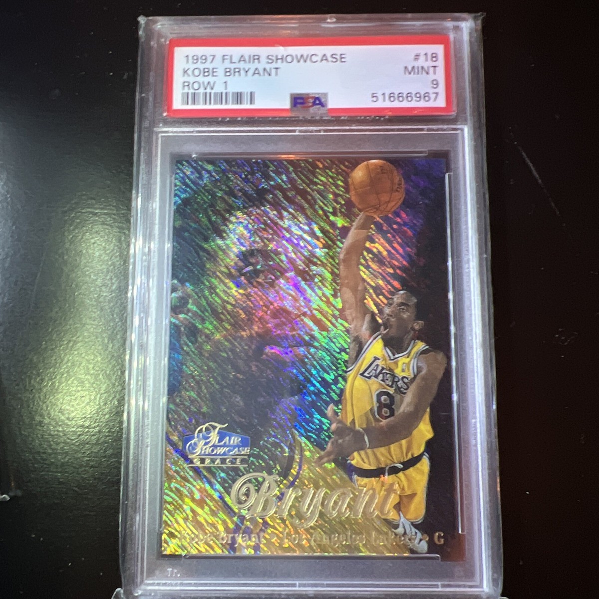 97-98 frair showcase Kobe Bryant Row1〜3