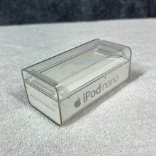 Apple iPod Nano Box Packaging Only Clear Store Display OEM