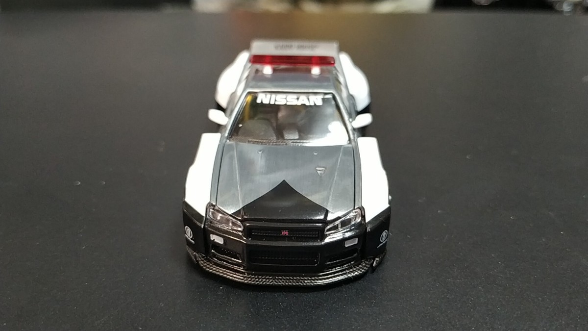 Kaido House MINI GT 120 Chase Nissan Skyline GT-R (R34