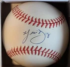 MARIO DIAZ SIGNED ONL RAWLINGS BASEBALL METS MARINERS RANGERS MARLINS