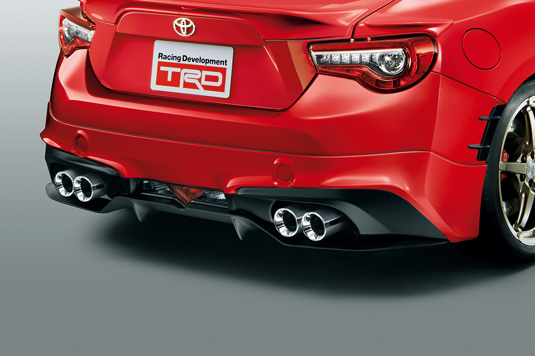 TRD ハイレスポンスマフラーver.s nhp10 アクア