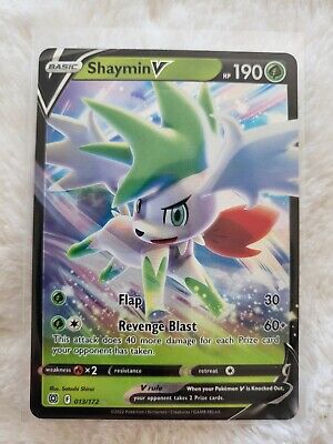 Shaymin V 013/172 Pokemon 2022 Full Art Brilliant Stars