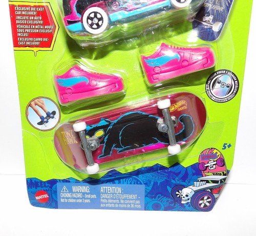 Hot Wheels Patín Tony Hawk Metálico ATAQUE ANIMAL con HW RESPUESTA RÁPIDA Exclusivo - Imagen 4 de 5